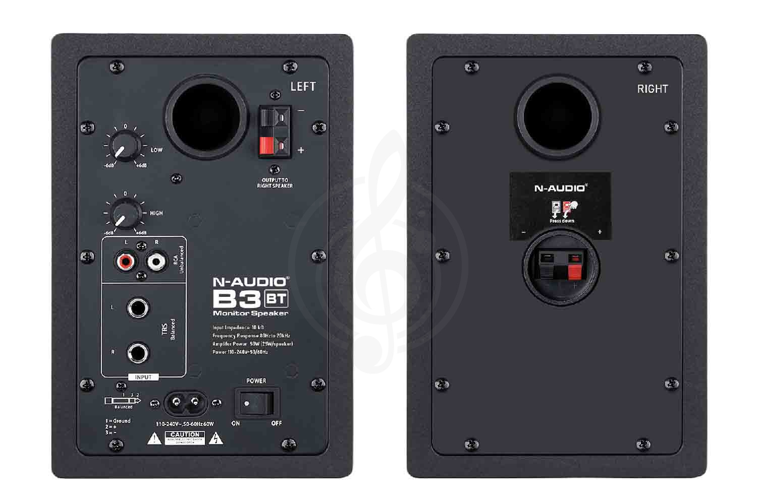 Студийный монитор N-Audio B3BT - Студийный монитор - фото 2